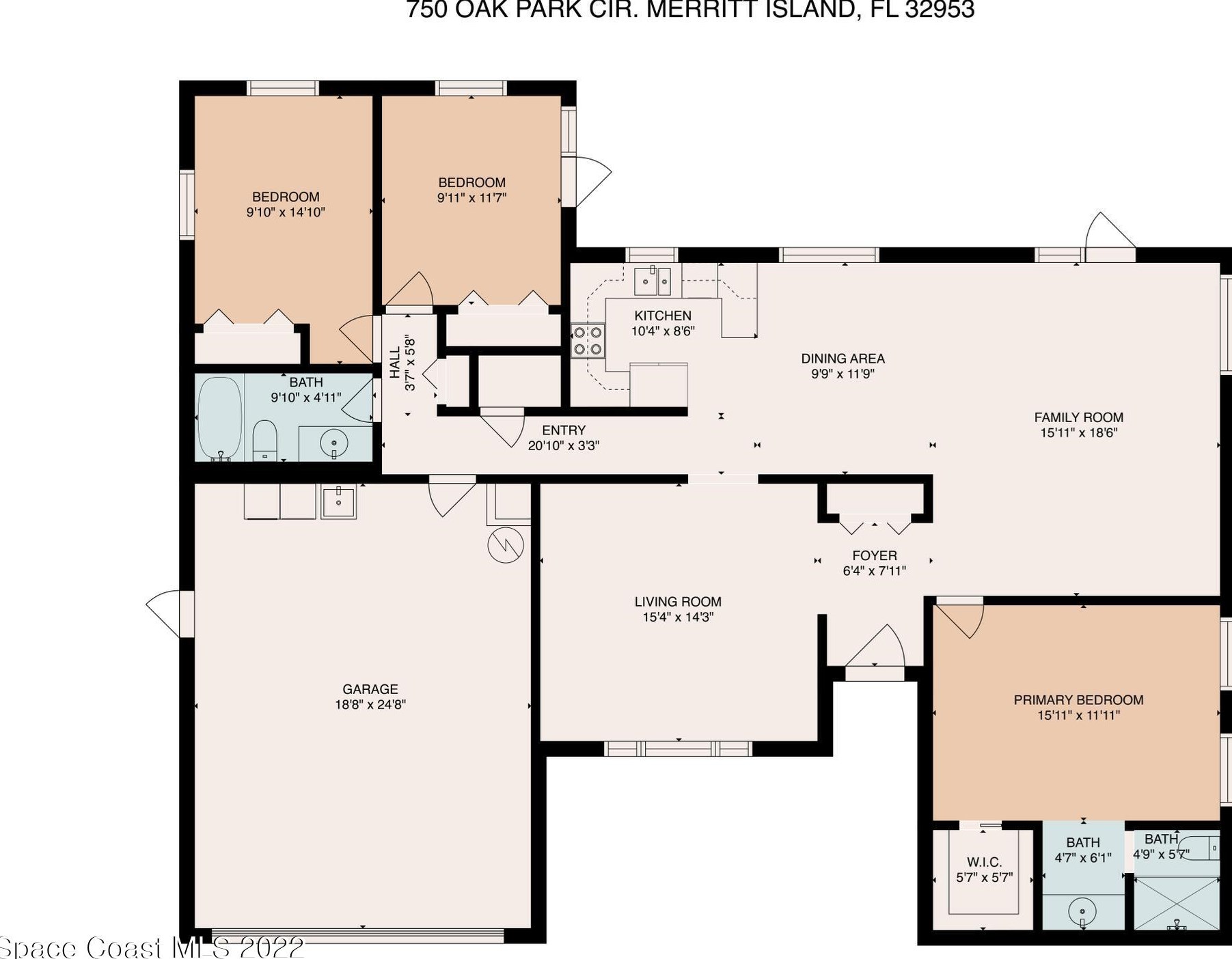 750 Oak Park Cir, Merritt Island, FL 32953