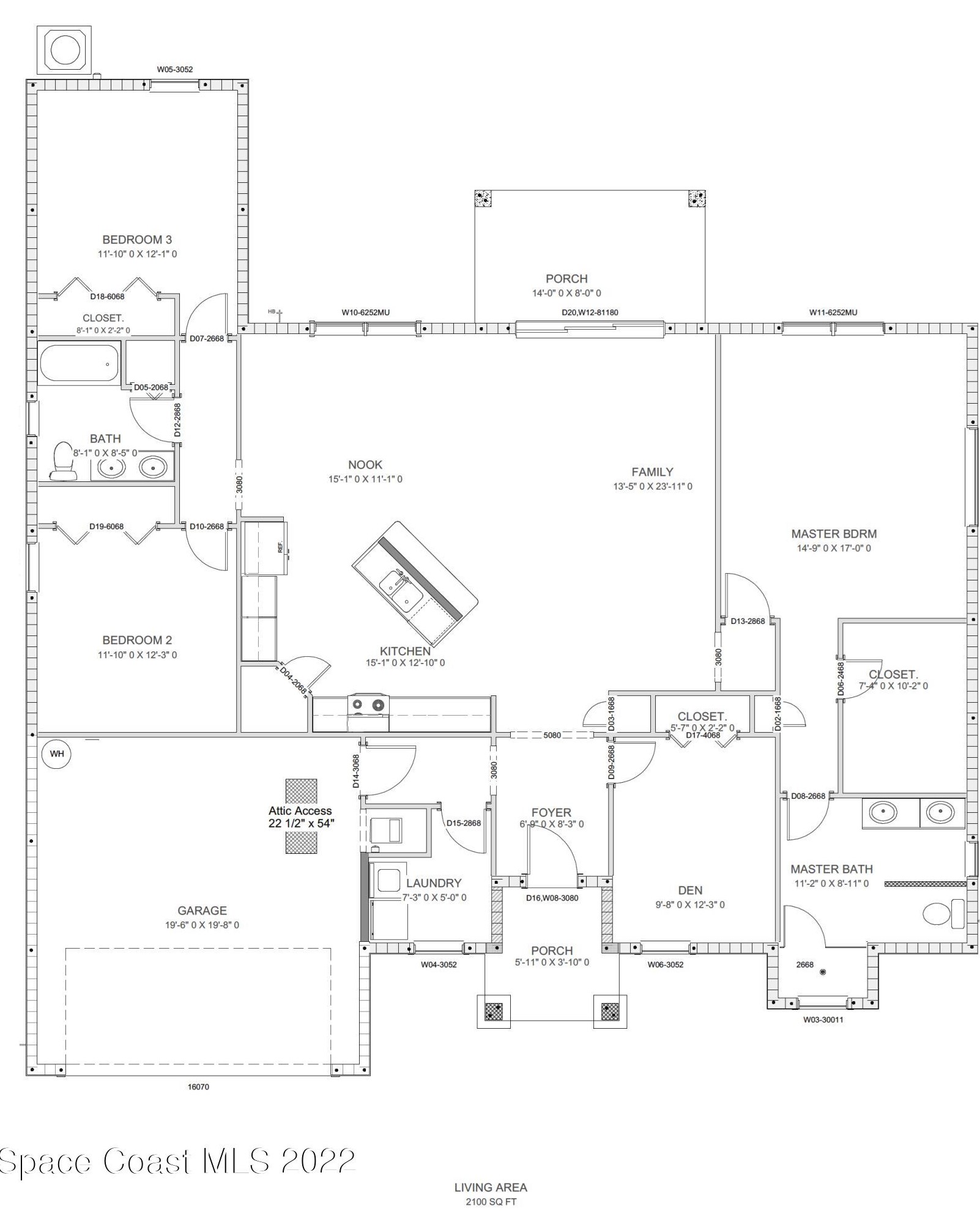 1823 Macklin St, Melbourne FL  32907-8096 exterior