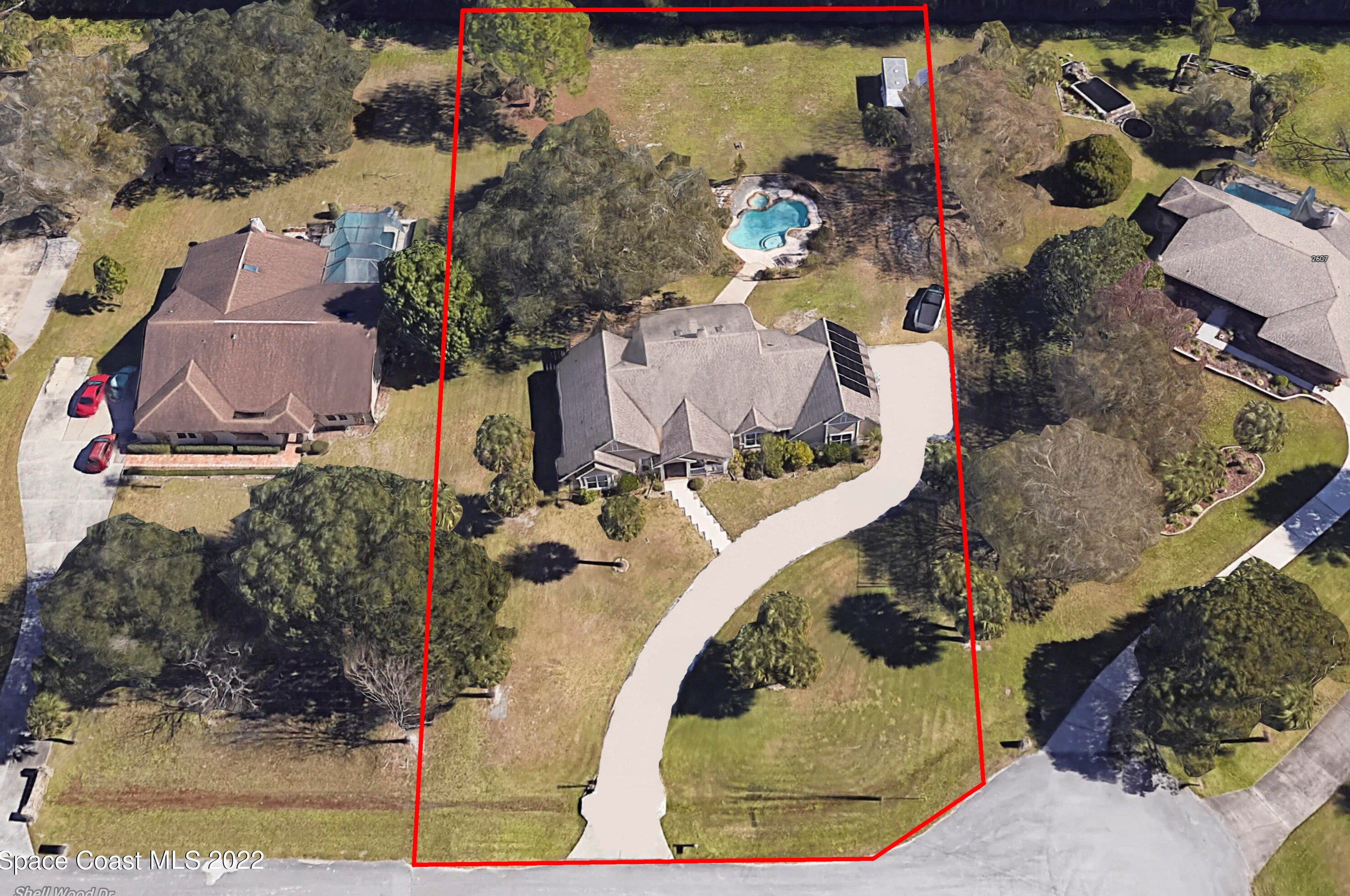 2613 Shell Wood Dr, Melbourne, FL 32934-7748