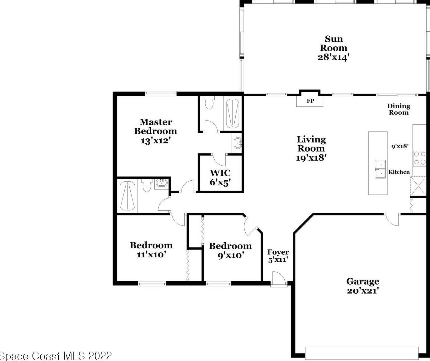 1851 Calmar St Nw, Melbourne, FL 32907