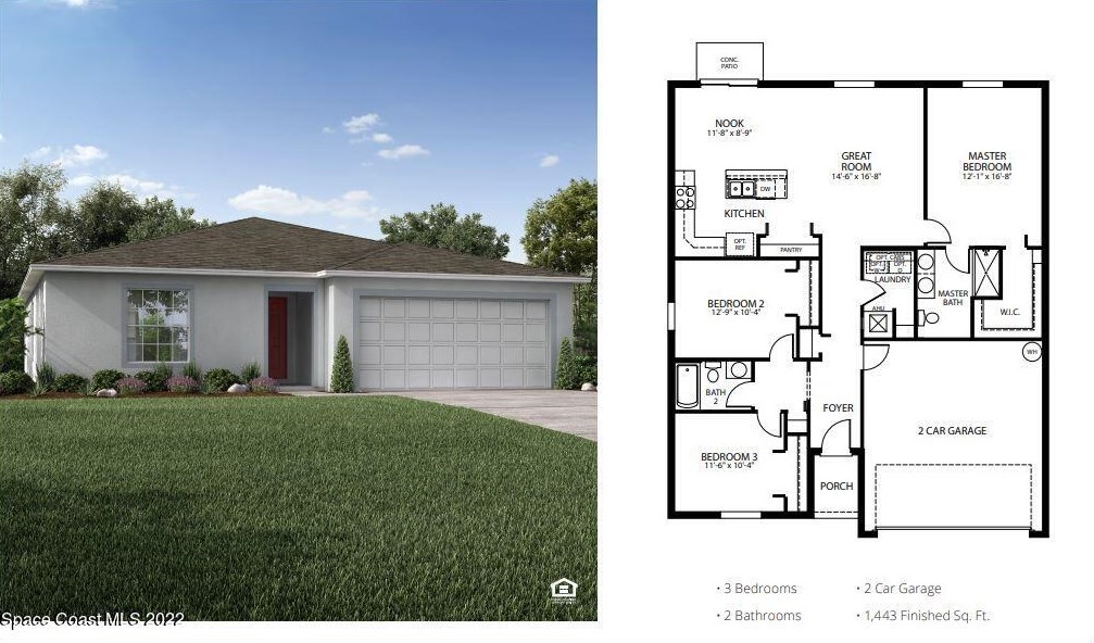 2932 Tishman Rd, Melbourne, FL 32909