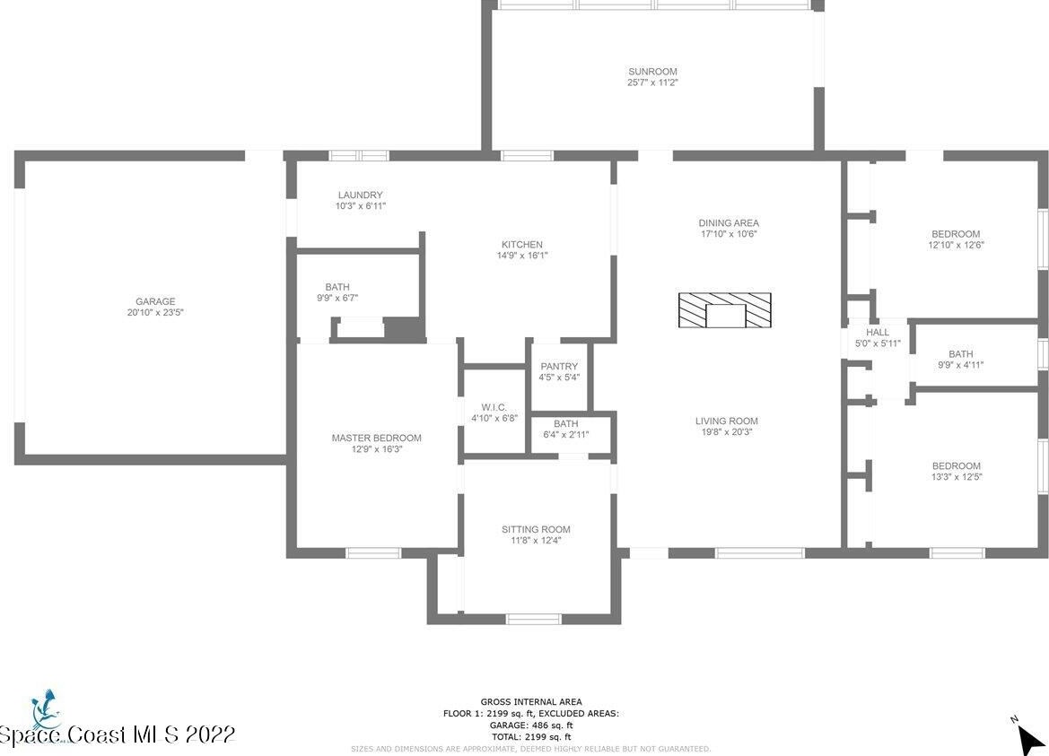 1260 Leslie Dr, Merritt Island, FL 32952