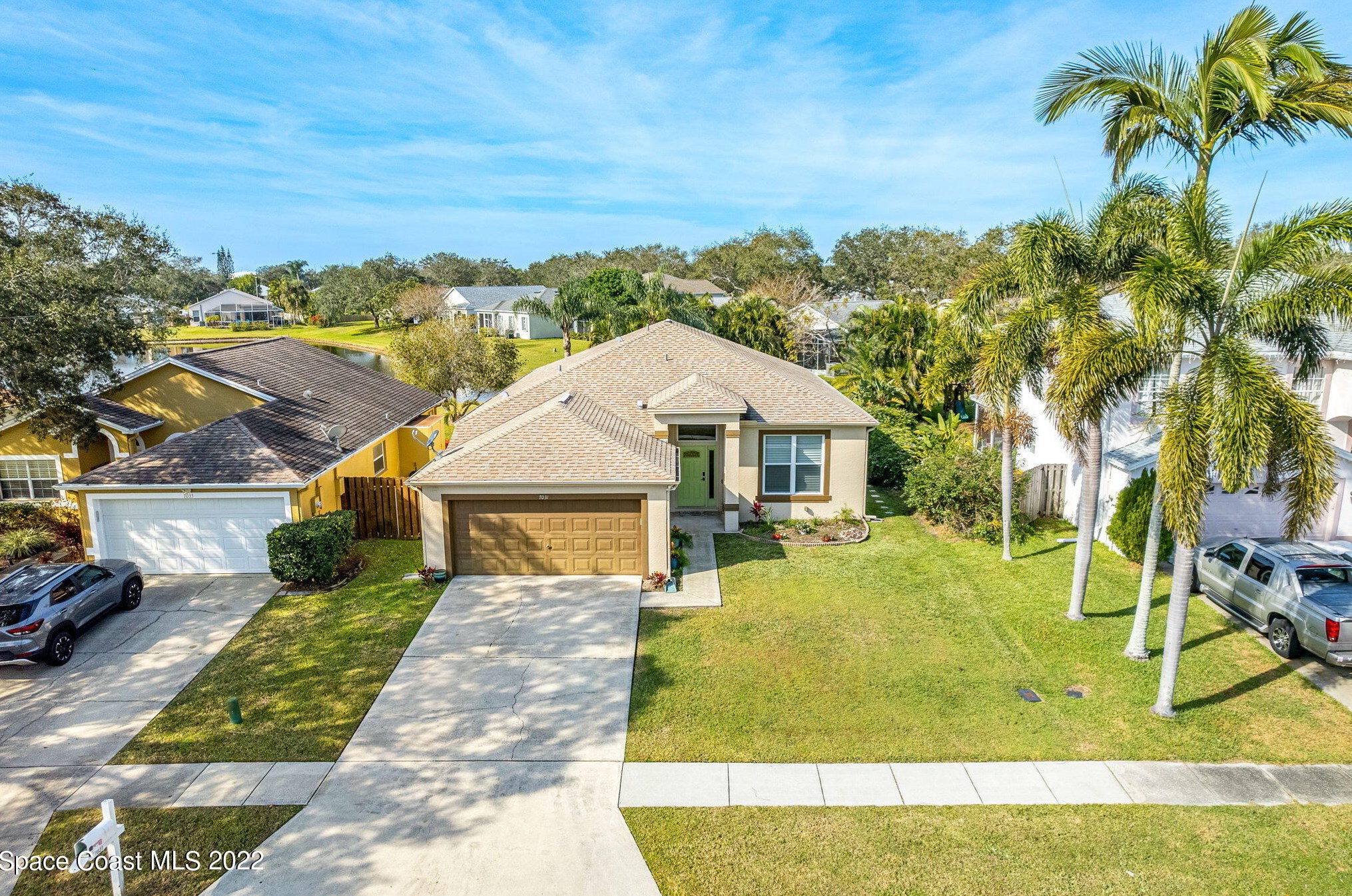 7031 Hammock Trace Dr, Melbourne FL  32940-7973 exterior