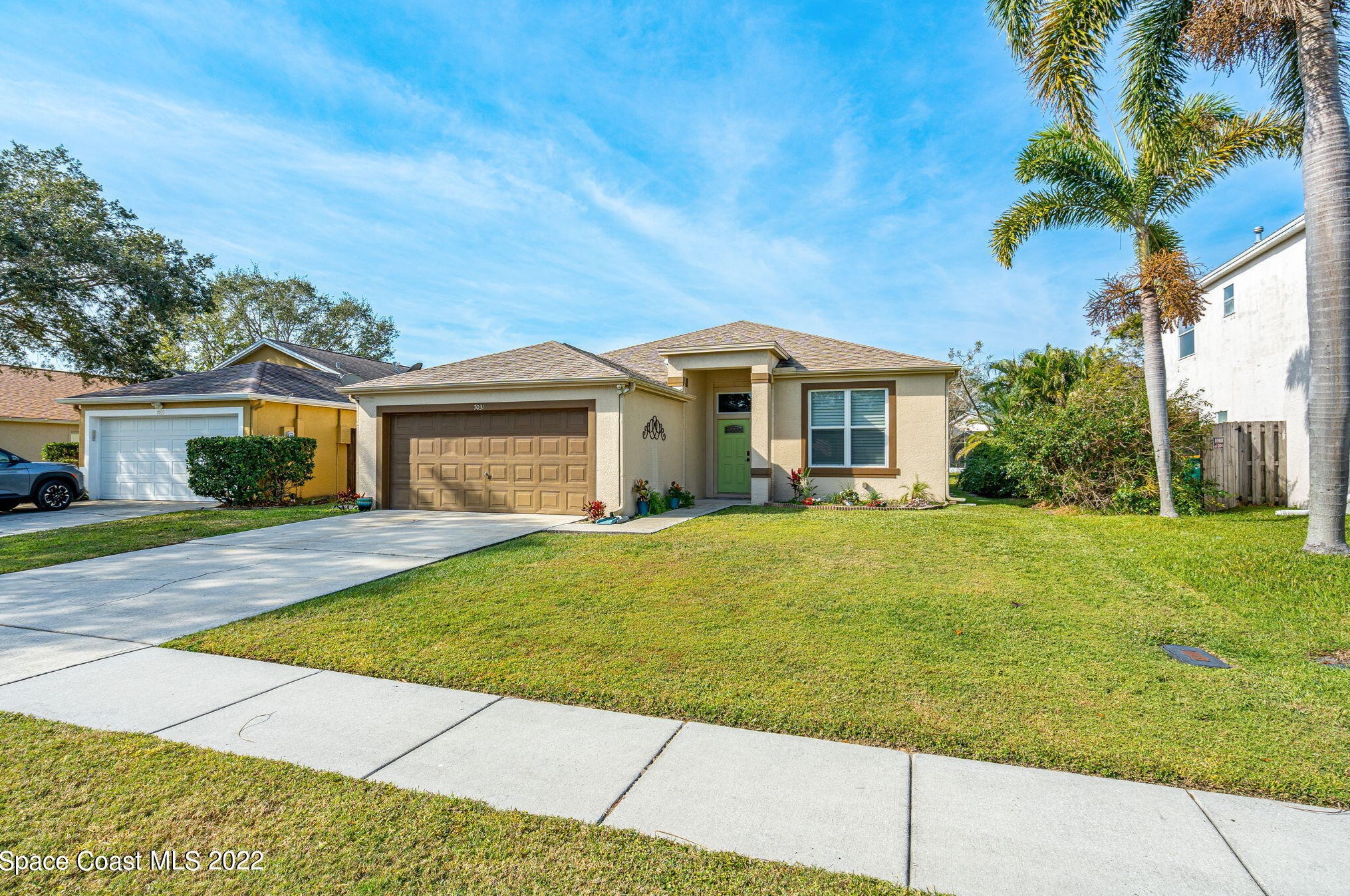 7031 Hammock Trace Dr, Melbourne FL  32940-7973 exterior