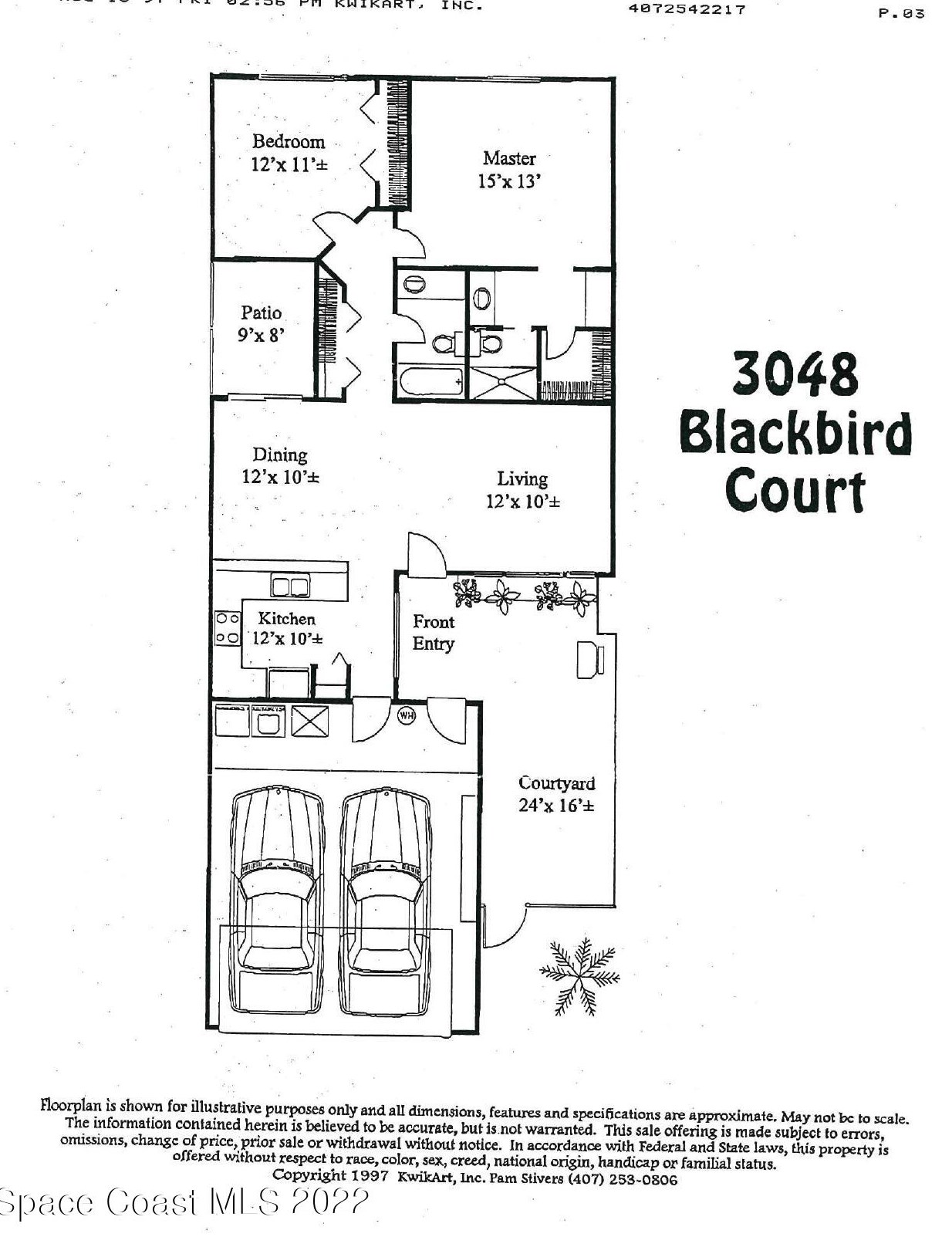 3048 Blackbird Ct, Melbourne, FL 32935-4558