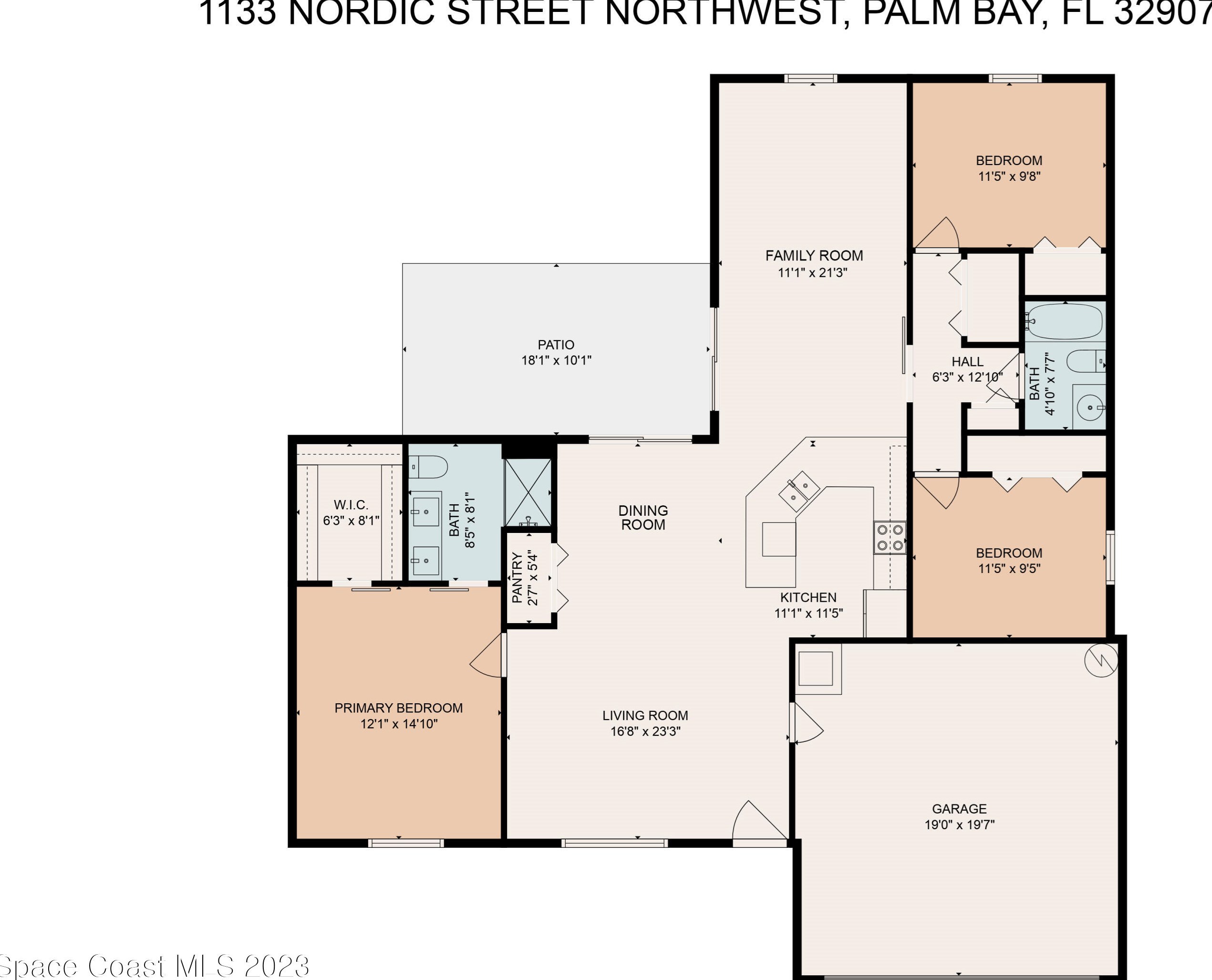 1133 Nordic St, Melbourne, FL 32907-7737