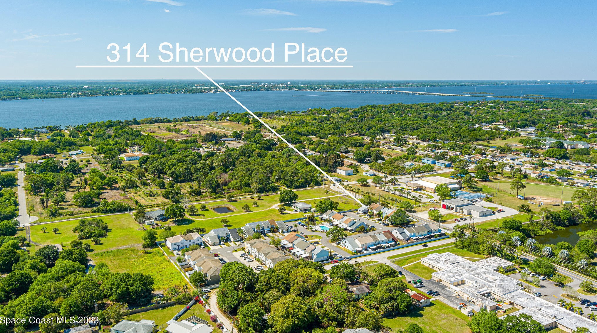 314 Sherwood Pl, Merritt Island FL  32953-4421 exterior