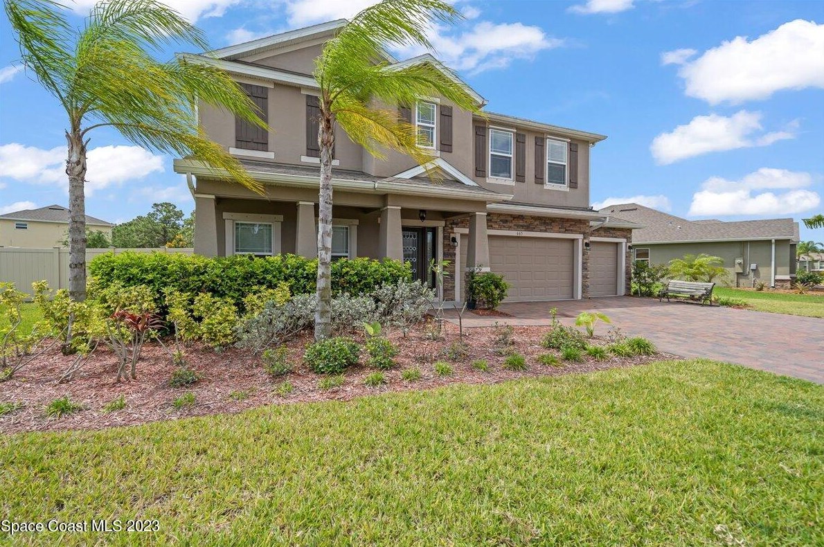 665 Easton Forest Cir, Melbourne FL  32909-6847 exterior