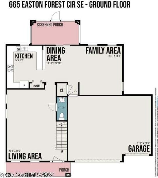 665 Easton Forest Cir, Melbourne FL  32909-6847 exterior