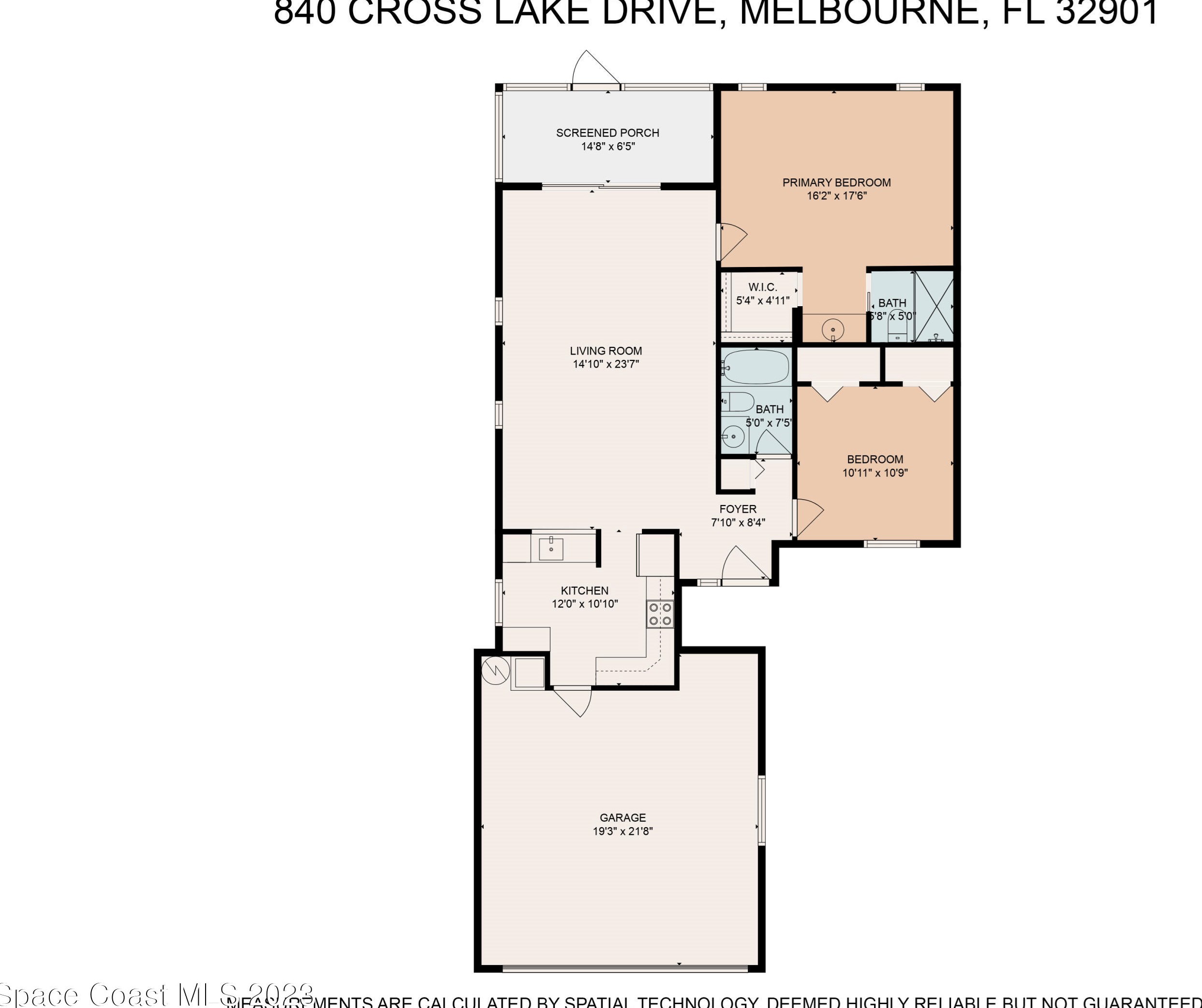 840 Cross Lake Dr, Melbourne, FL 32901-8426