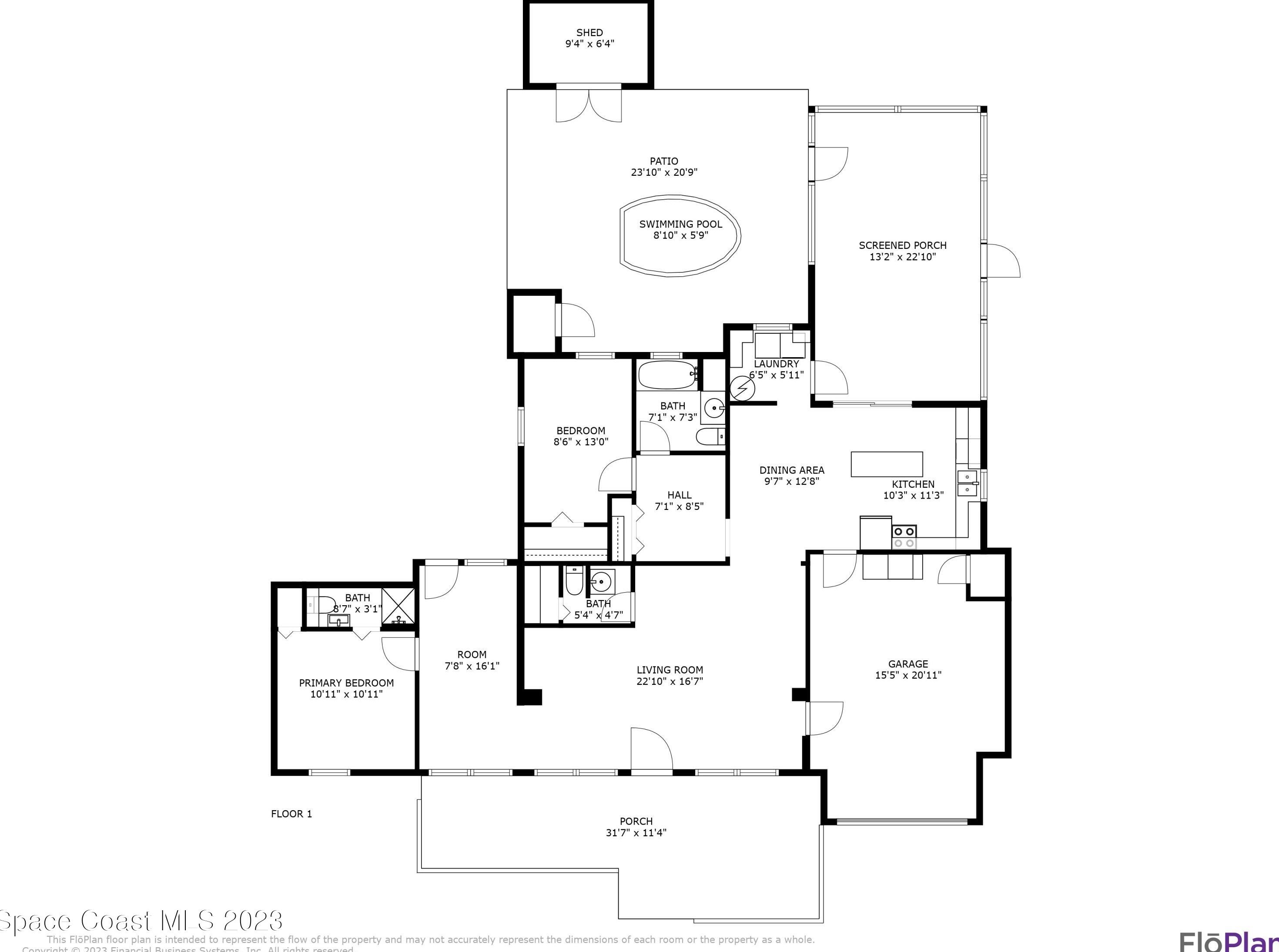 1511 Rock Lane Dr, Melbourne, FL 32905-3531