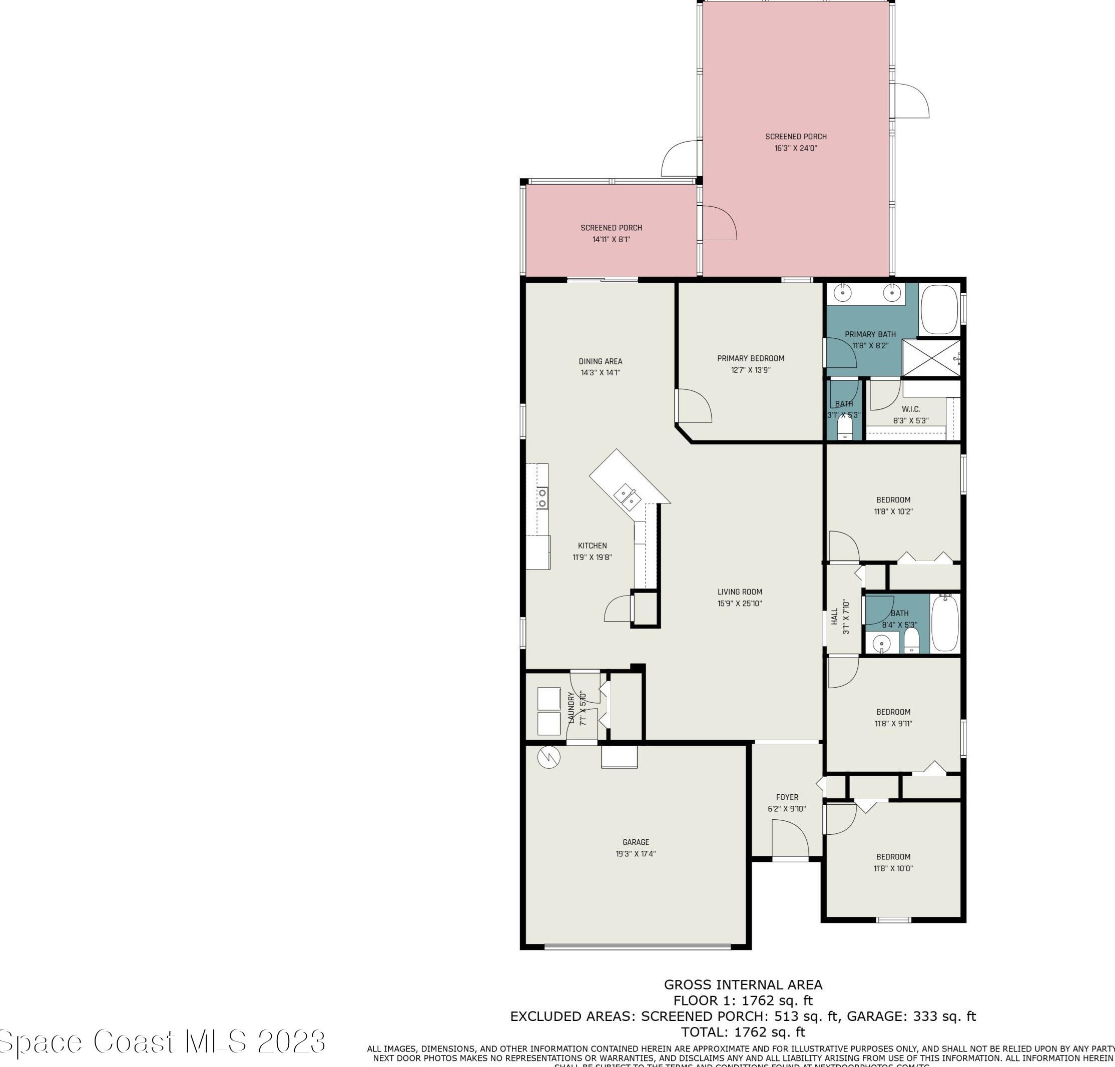 1208 Dillard Dr, Melbourne, FL 32909-2362