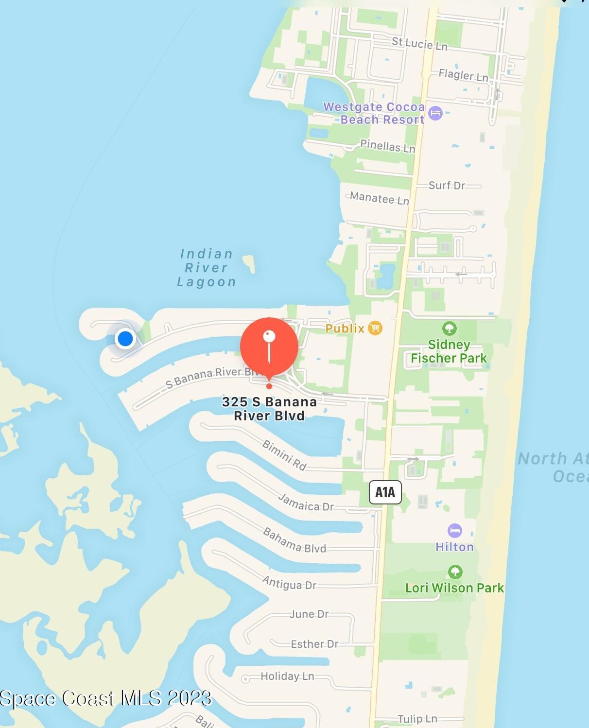 325 S Banana River Blvd #302, Cocoa Beach, FL 32931