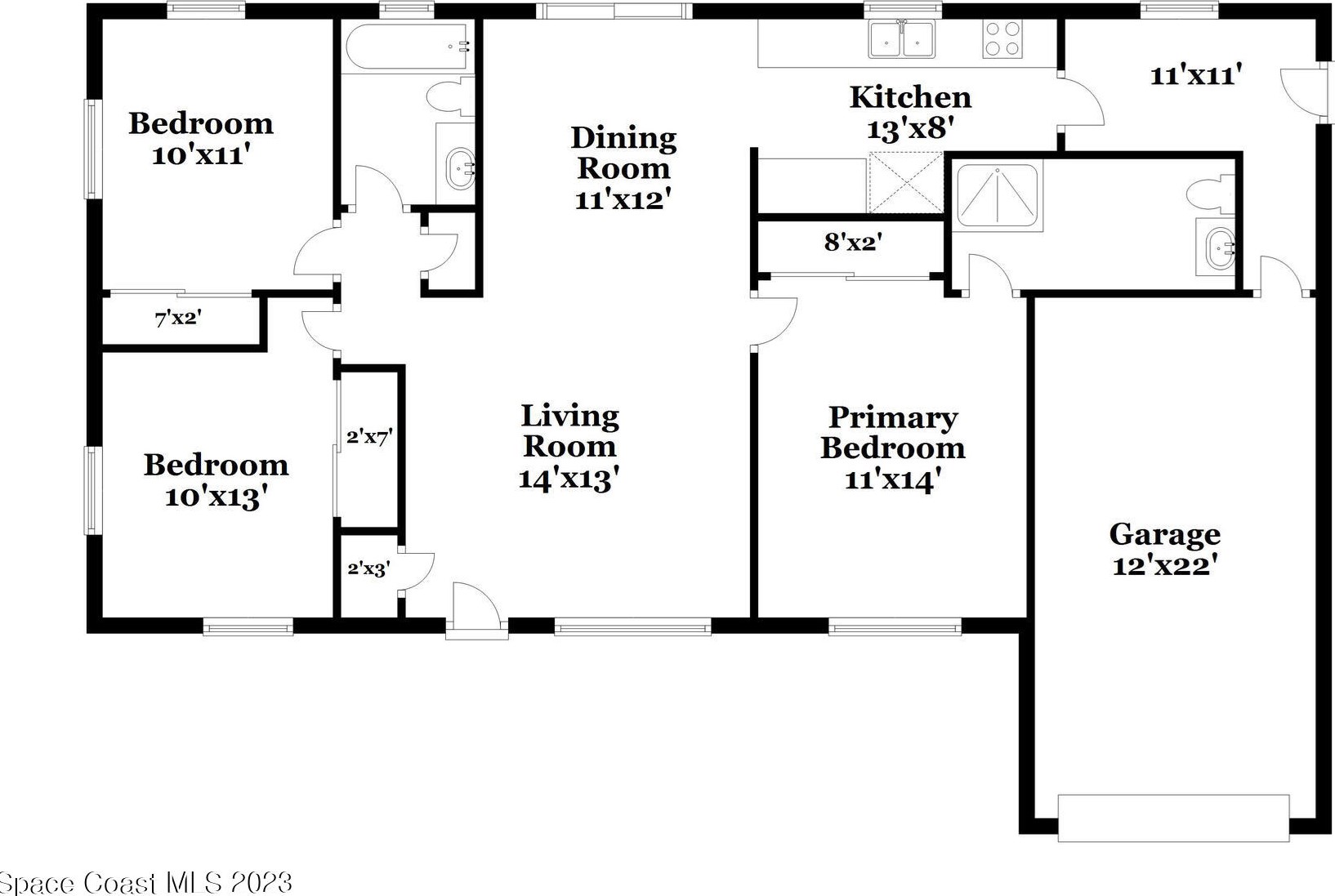 2270 Hialeah St Ne, Melbourne, FL 32907