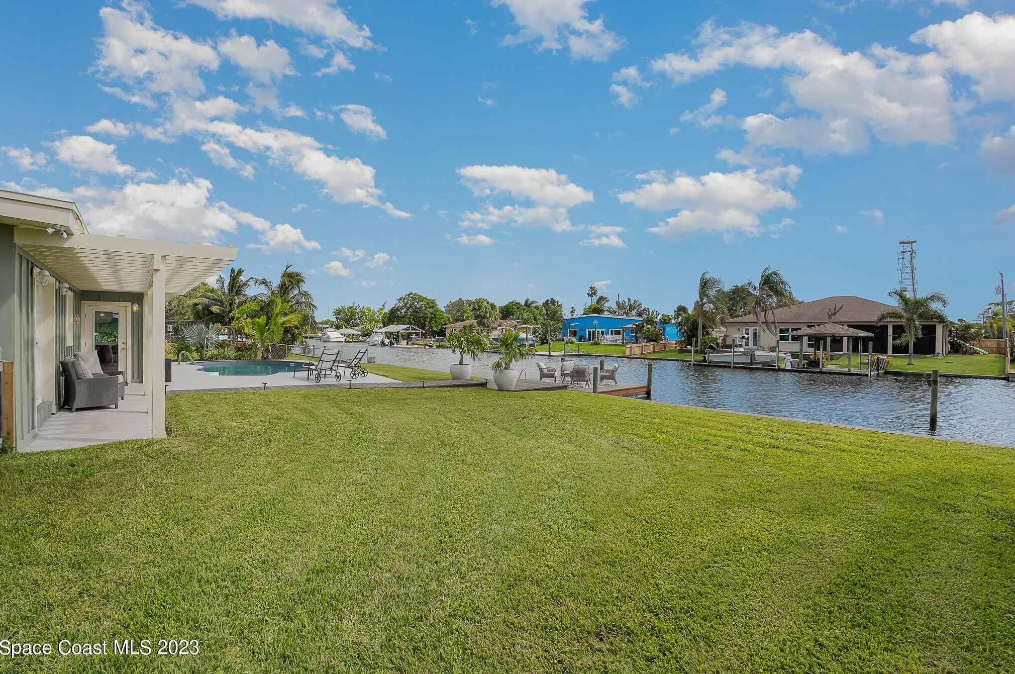 459 Barrello Ln, Cocoa Beach FL  32931-3628 exterior