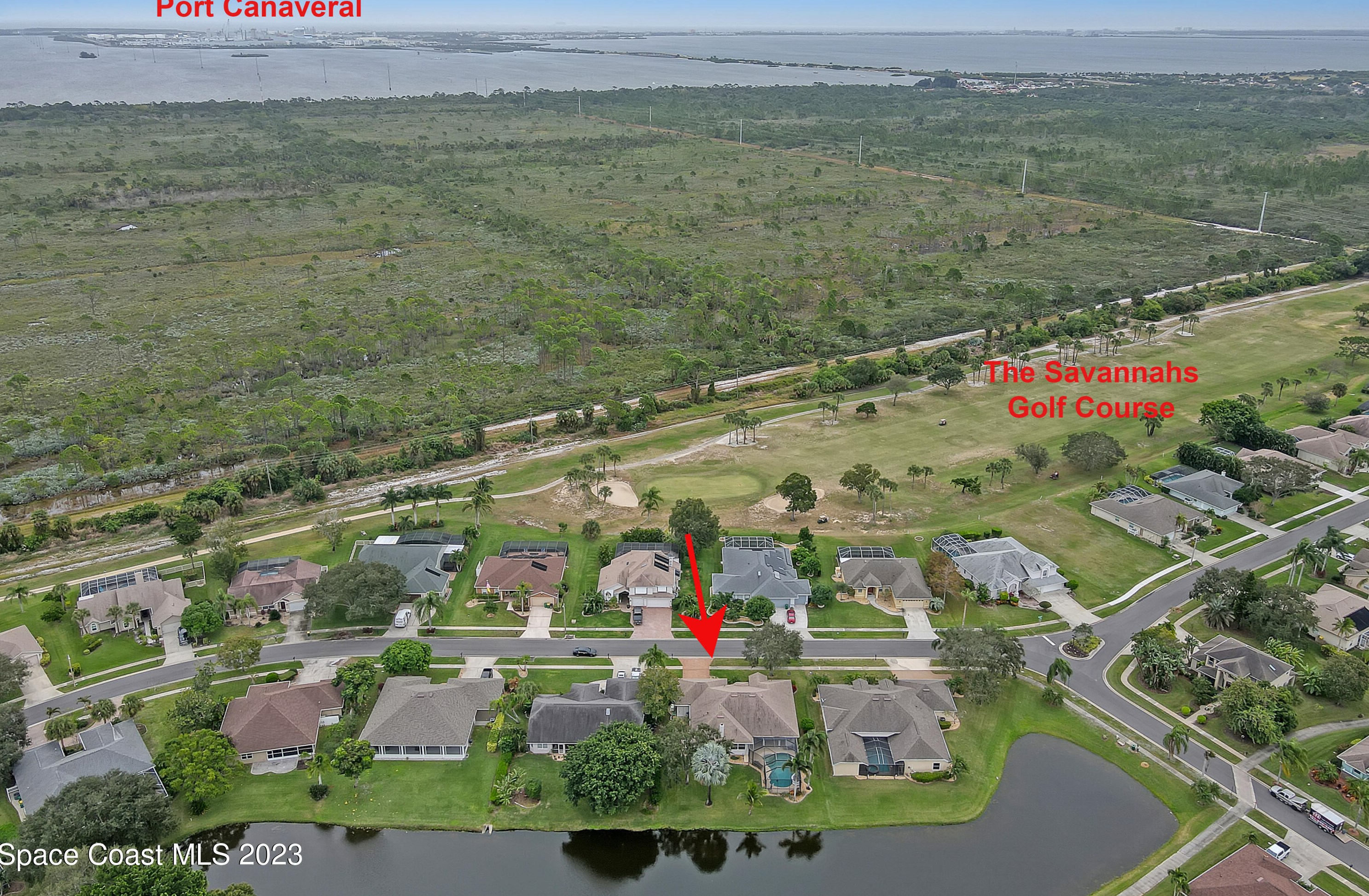 3695 Savannahs Trl, Merritt Island FL  32953-8630 exterior