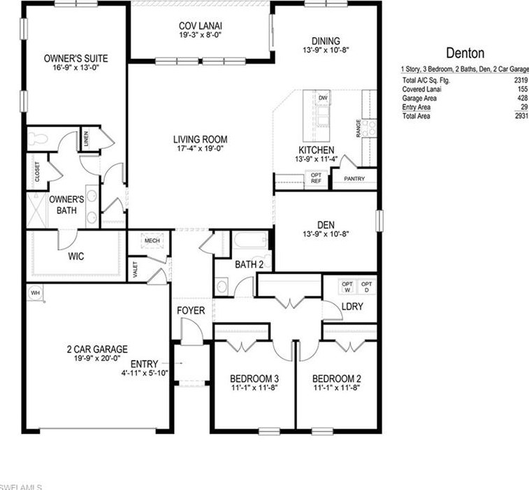 2829 7th Ter, Cape Coral FL  33993-7019 exterior