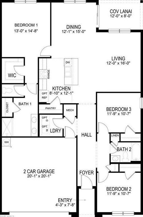 2007 Embers Pkwy, Cape Coral, FL 33993-7646