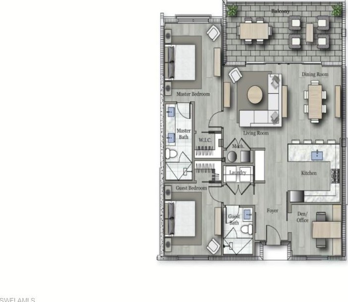 850 Central Ave, Naples FL  34102-6030 exterior