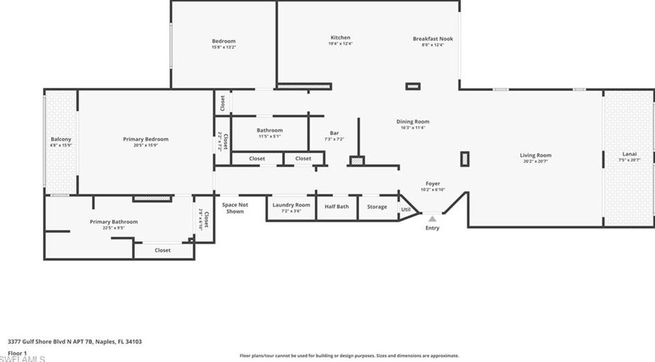 3377 Gulf Shore Blvd, Naples FL  34103-3629 exterior