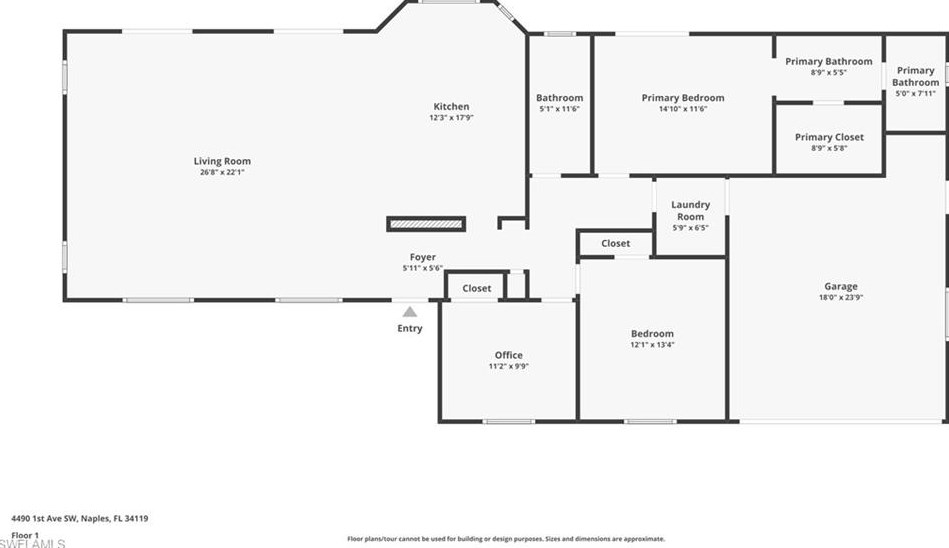 4490 1 Ave, Naples FL 34102-6006 exterior