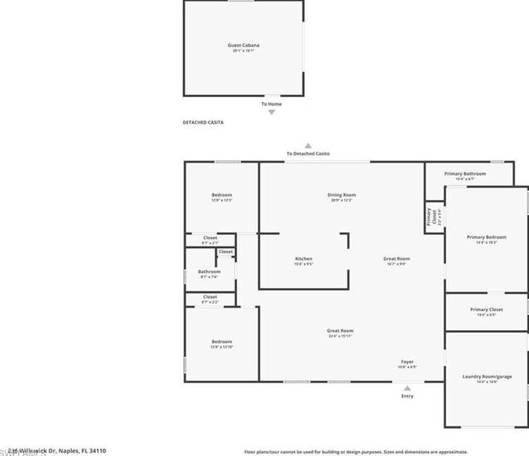 238 Willowick Dr, Naples FL 34110-1342 exterior