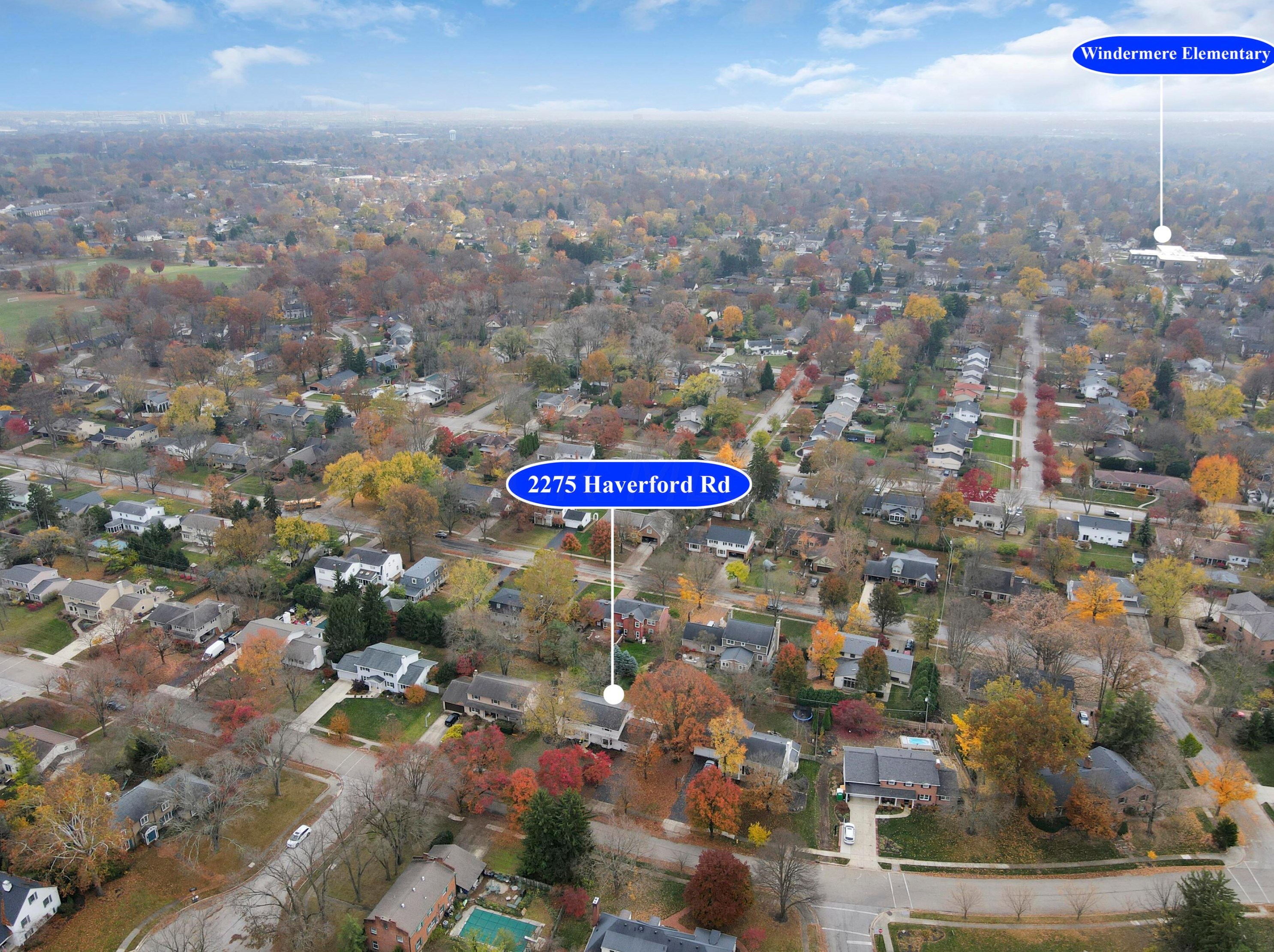 2275 Haverford Rd, Columbus OH  43220-4317 exterior