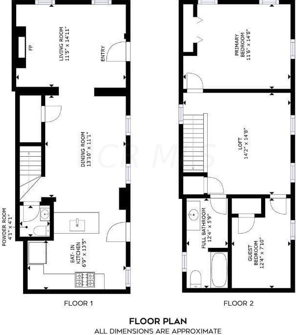 173 Sycamore St, Columbus OH  43215-5617 exterior