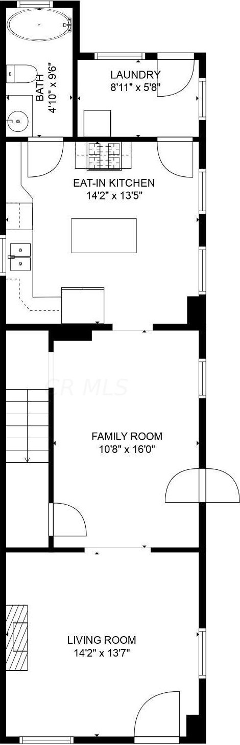 416 Stewart Ave, Columbus OH  43206-2730 exterior