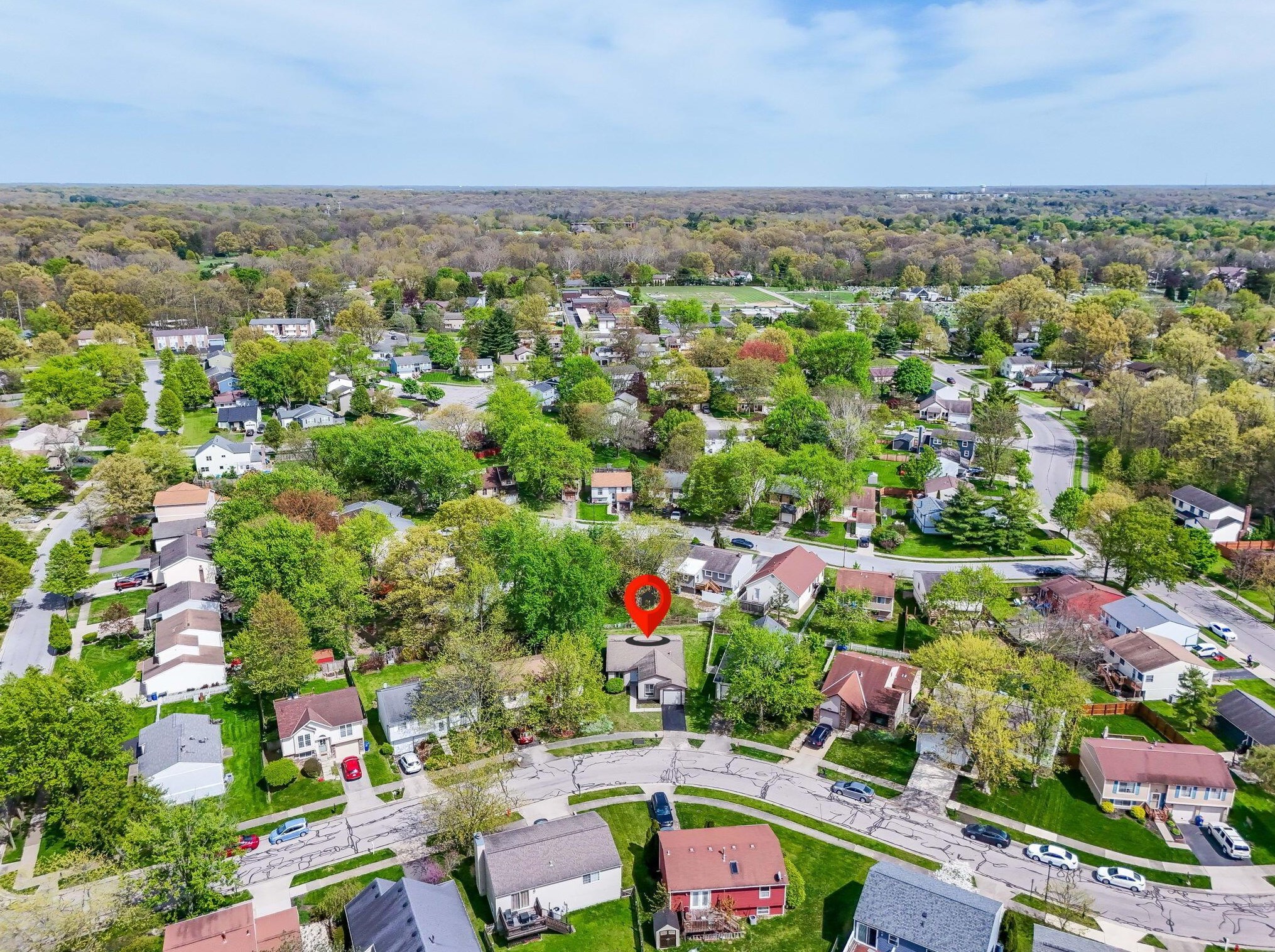 1004 Woodington Rd, Westerville OH  43081-3517 exterior