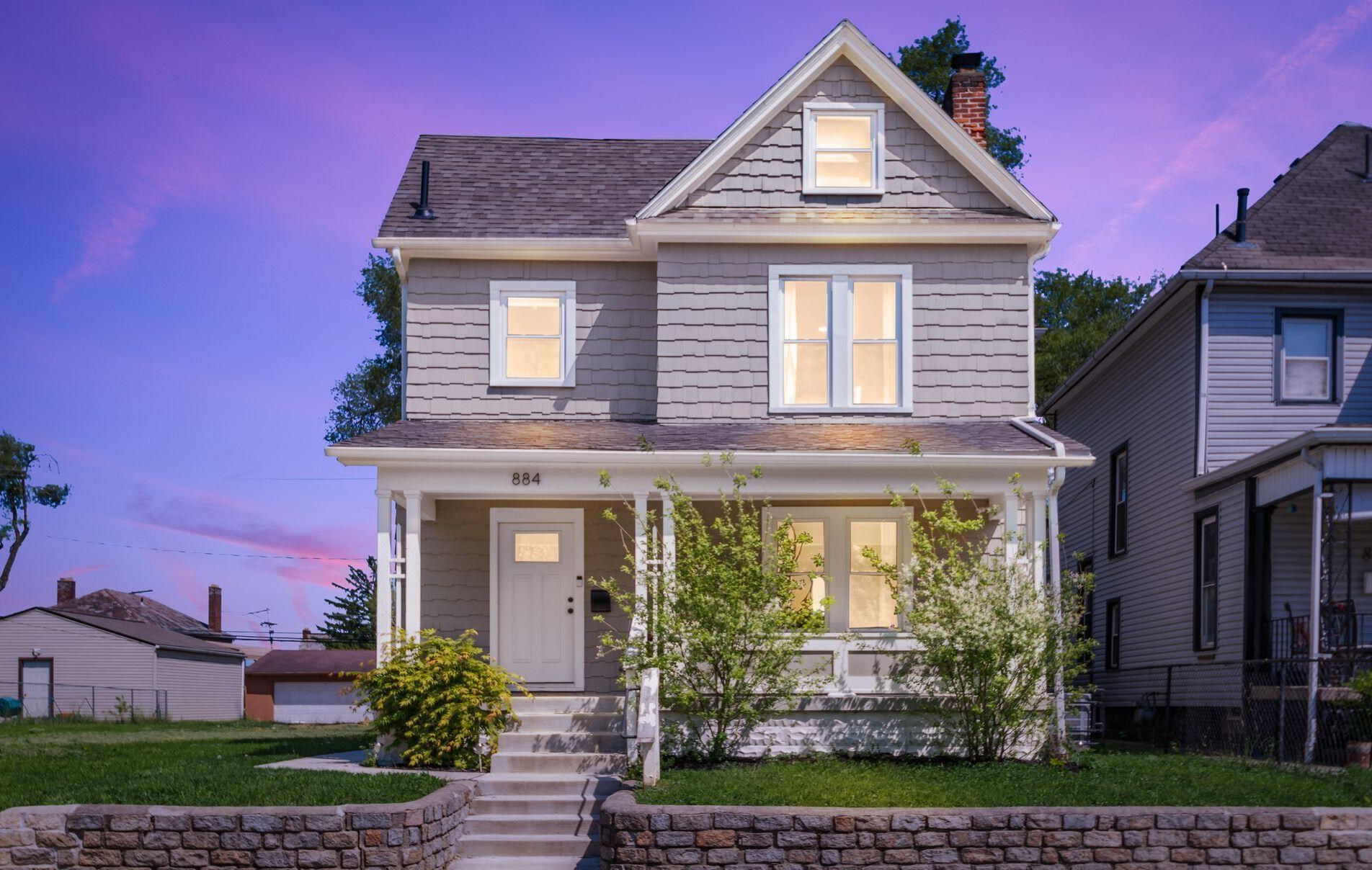 884 Ellsworth Ave, Columbus OH  43206-1708 exterior