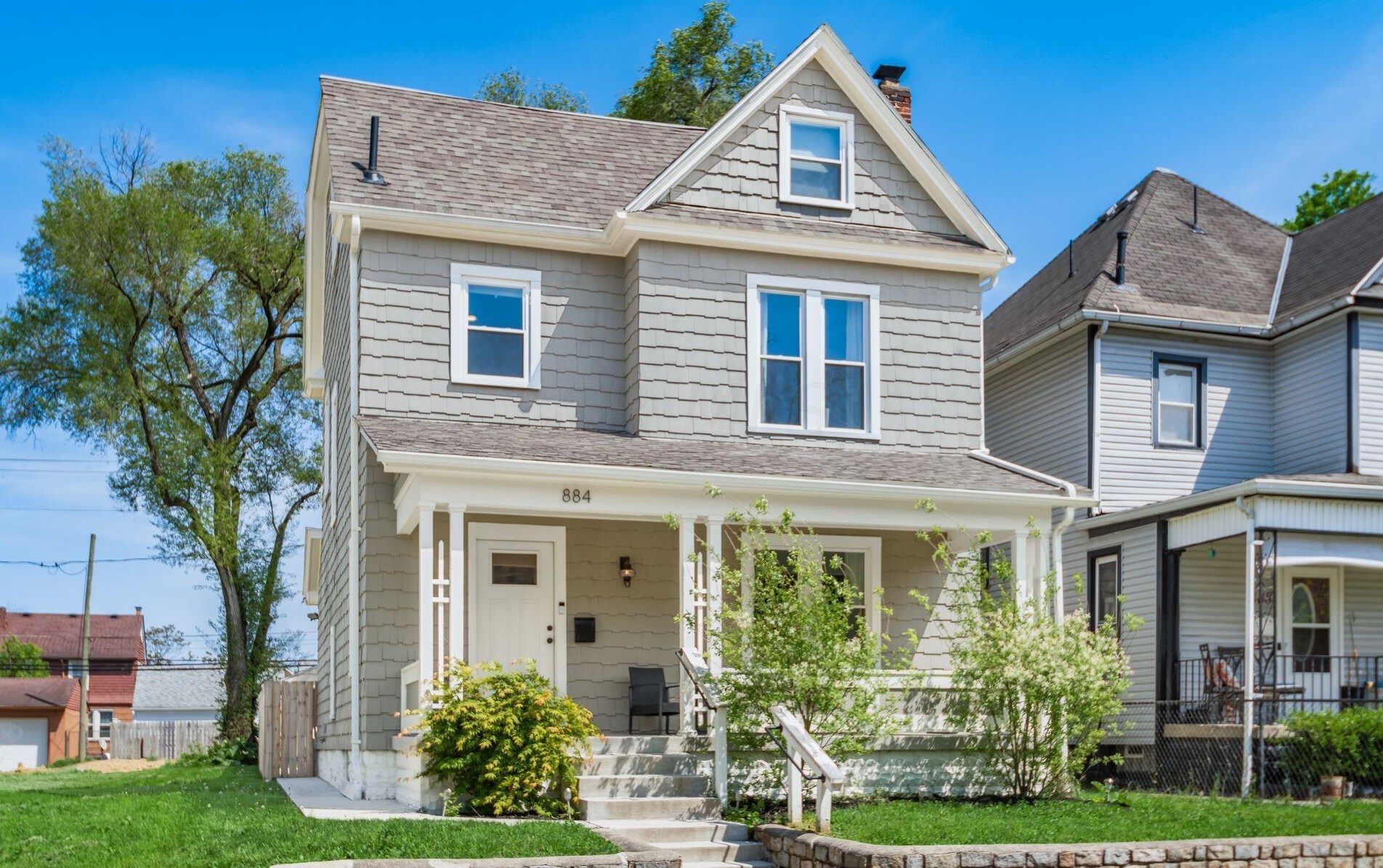 884 Ellsworth Ave, Columbus OH  43206-1708 exterior