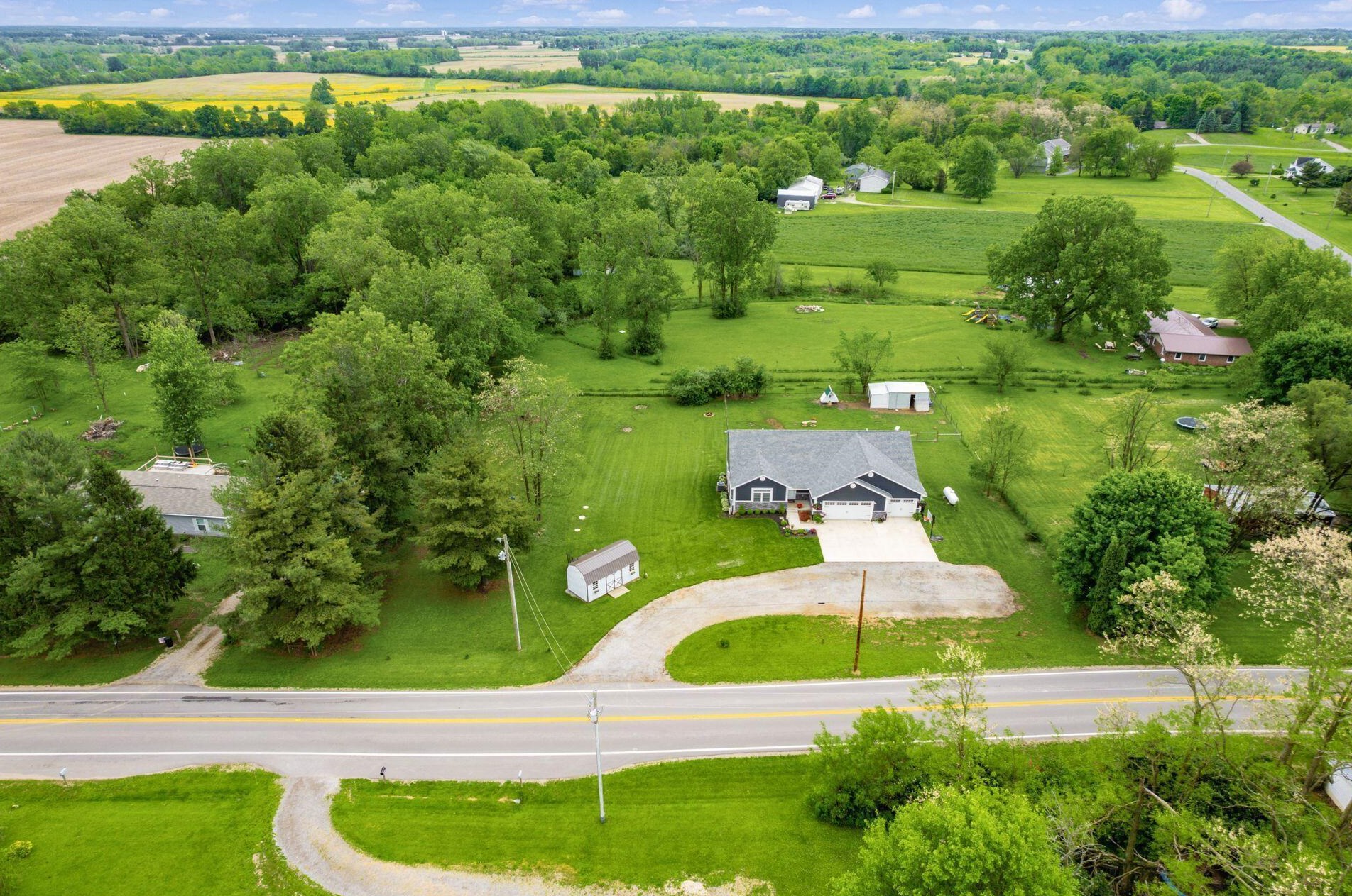7635 Brush Lake Rd, North Lewisburg OH  43060-9617 exterior