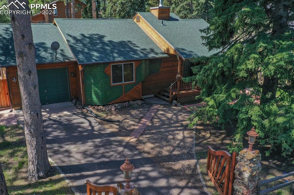 251 Gunnison Ave, Woodland Park CO 80863-1362 exterior