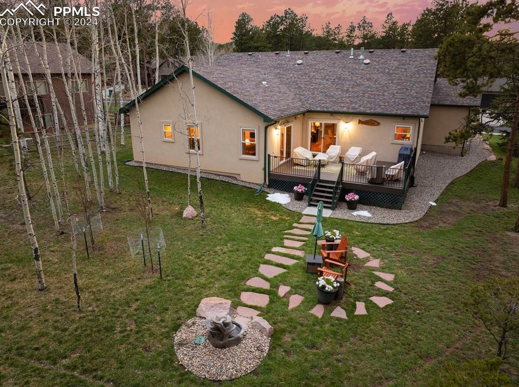 1175 Ptarmigan Dr, Woodland Park CO 80863-8004 exterior