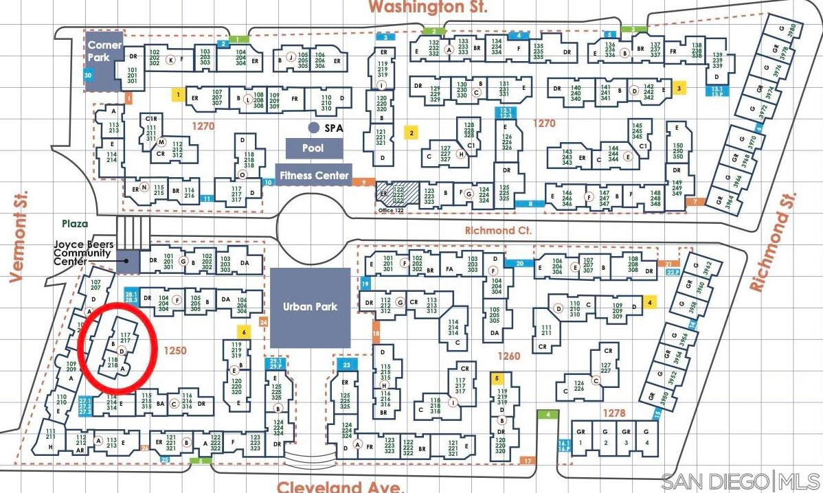 1250 Cleveland Ave, San Diego CA  92103-3302 exterior