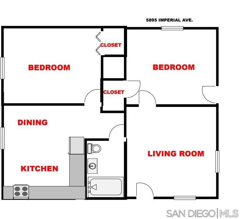 5895-5897 Imperial Ave, San Diego, CA 92114