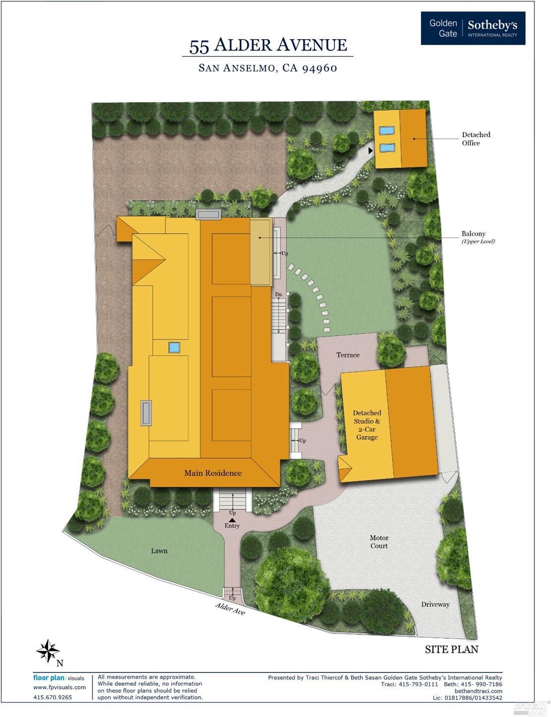 55 Alder Ave, San Anselmo CA 94960-1706 exterior