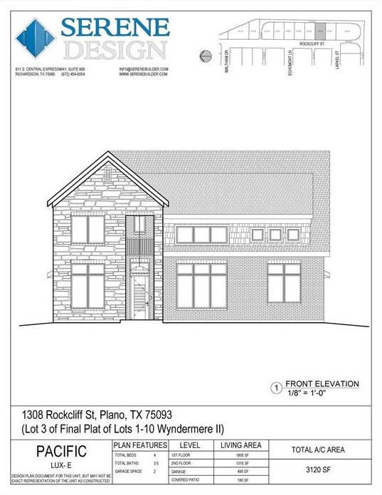 1308 Rockcliff St, Plano TX  75093-2626 exterior