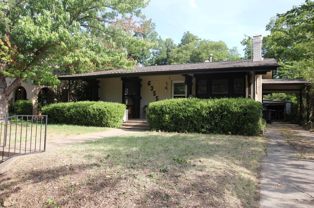 6355 Lakeshore Dr, Dallas TX  75214-3613 exterior