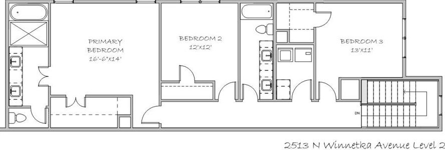 2513 Winnetka Ave, Dallas TX  75212-5342 exterior
