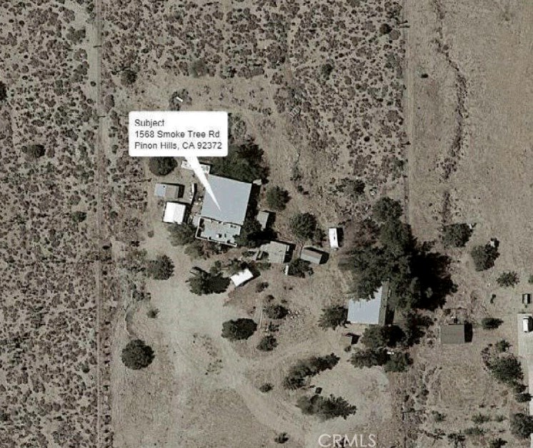 1568 Smoke Tree Rd, Pinon Hills CA  92372 exterior