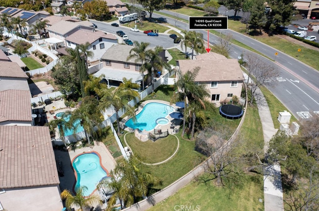 14395 Quail Ct, Fontana CA  92336-3625 exterior