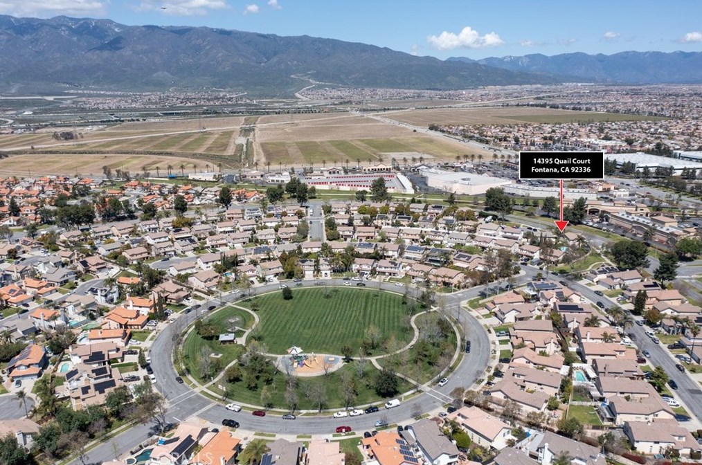 14395 Quail Ct, Fontana CA  92336-3625 exterior