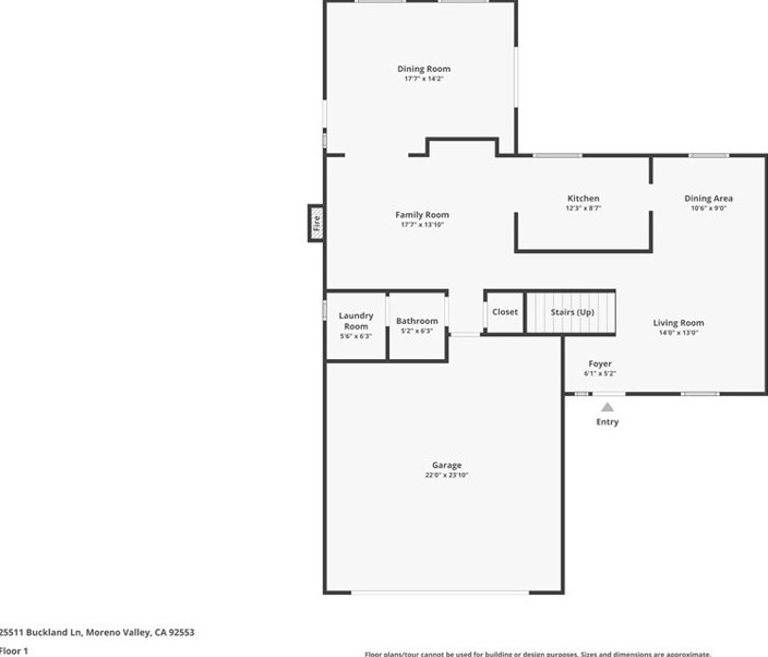 25511 Buckland Ln, Moreno Valley CA  92553-4832 exterior