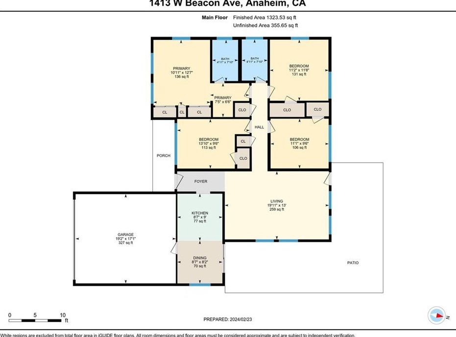 1413 Beacon Ave, Anaheim CA  92802-1717 exterior