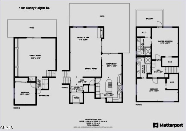 1781 Sunny Heights Dr, Los Angeles CA  90065-3325 exterior