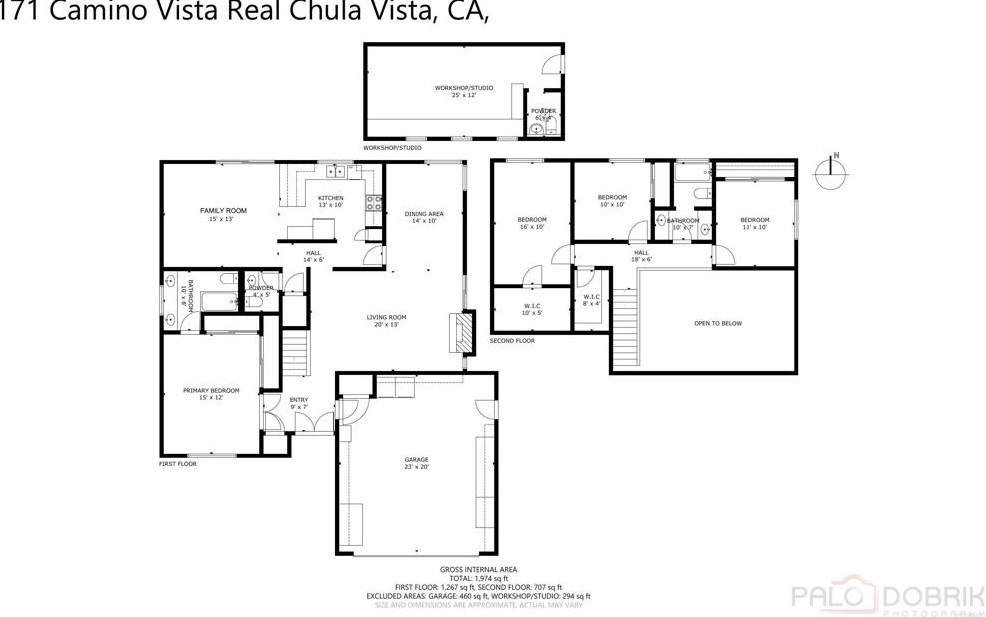 171 Camino Vista Real, Chula Vista CA  91910-6260 exterior
