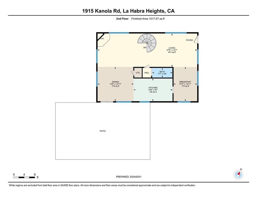 1915 Kanola Rd, La Habra CA  90631-8220 exterior
