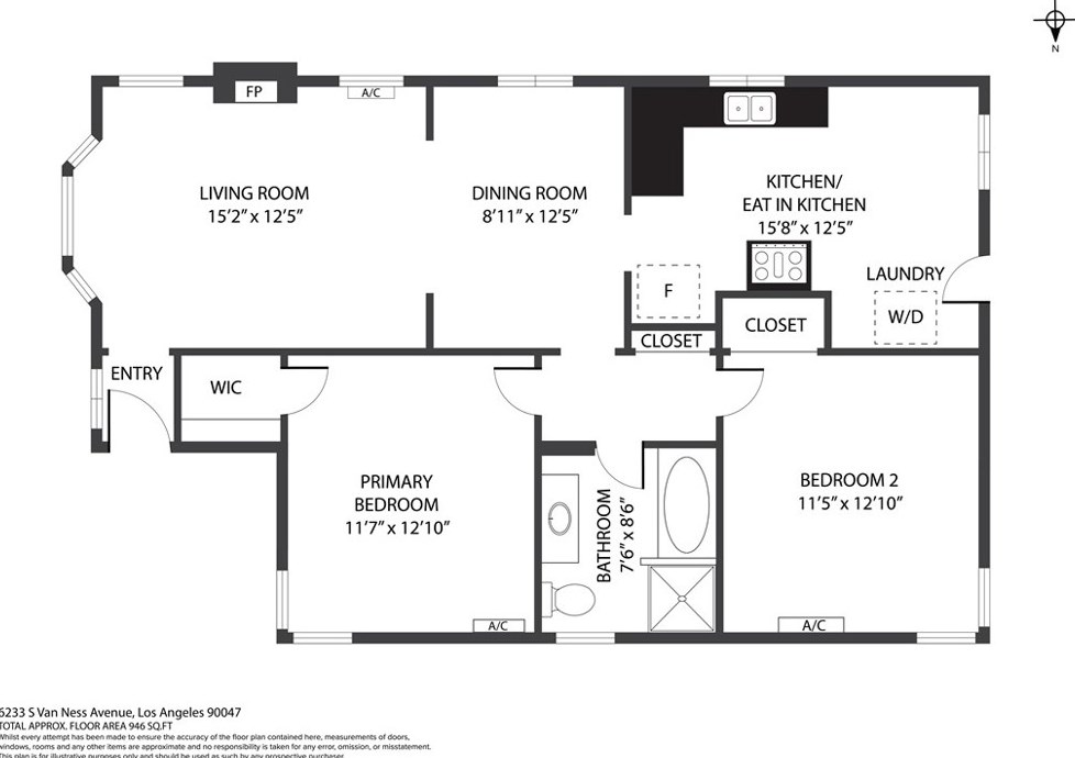 6233 Van Ness Ave, Los Angeles CA  90047-1665 exterior